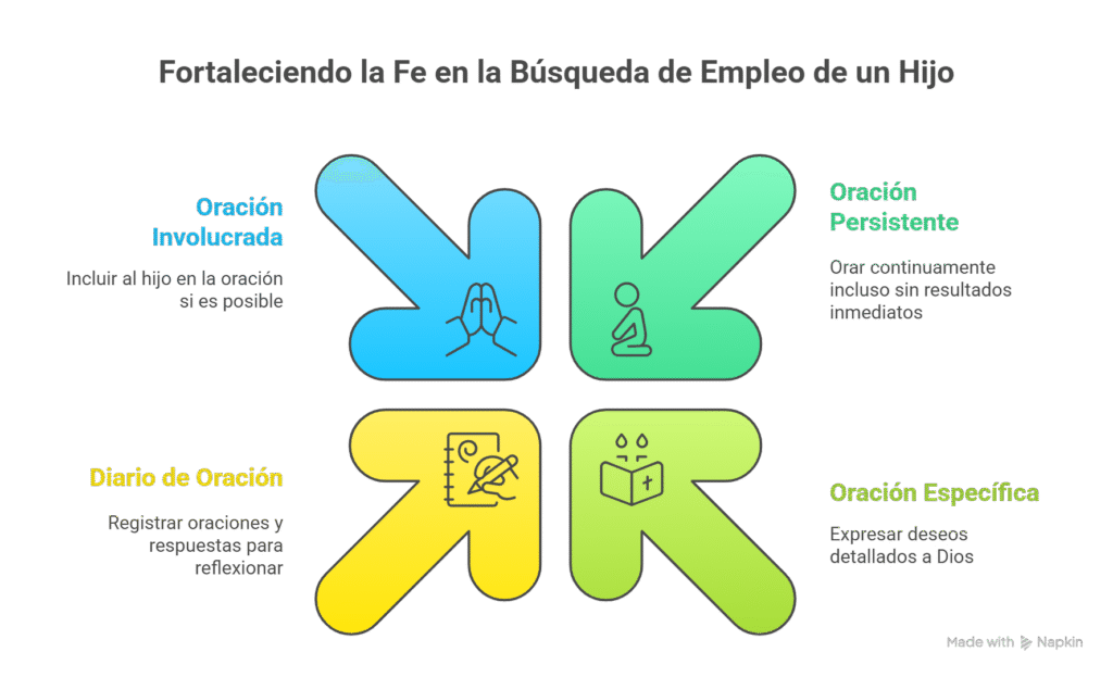 Cómo orar para ayudar a mi hijo a conseguir un trabajo