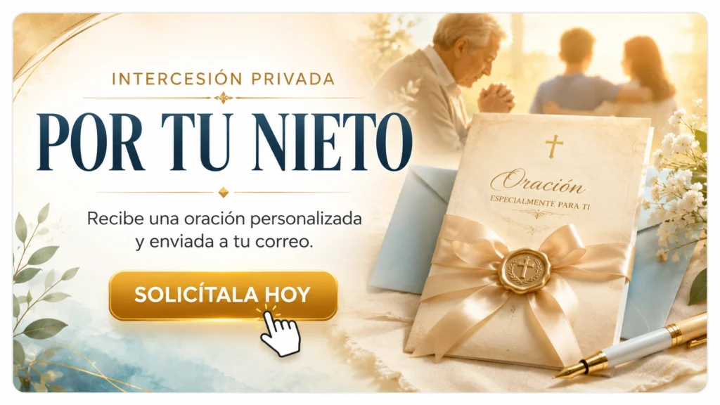 oracion personalizada por un nieto rebelde