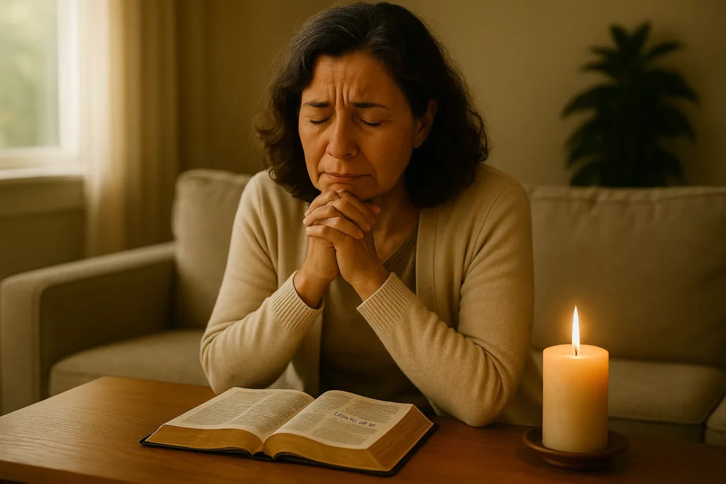 oración de una madre por su hijo drogadicto